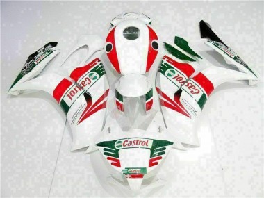 Venta Carenado Moto Honda CBR1000RR 2012-2016 - Blanco Rojo Verde Castrol