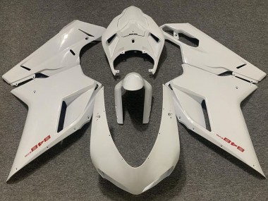 Venta Carenado Moto Ducati 848 2007-2014 - Blanco Perla