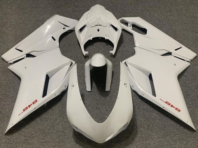 Venta Carenado Moto Ducati 848 2007-2014 - Blanco Perla