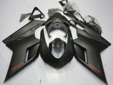 Venta Carenado Moto Ducati 1098 2007-2014 - Negro Mate