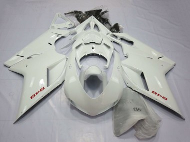 Venta Carenados Moto Ducati 848 2007-2014 - Blanco Perla