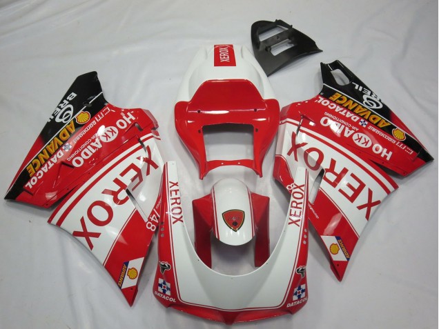 Venta Carenados Moto Ducati 748 916 996 998 1993-2005 - Blanco Rojo Negro Brillante Xerox