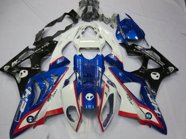 Venta Carenado Moto BMW S1000RR 2009-2014 - Blanco Rojo Azul Negro Brillante HP