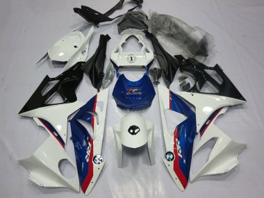 Venta Carenado Moto BMW S1000RR 2009-2014 - Blanco Rojo Azul Negro Brillante