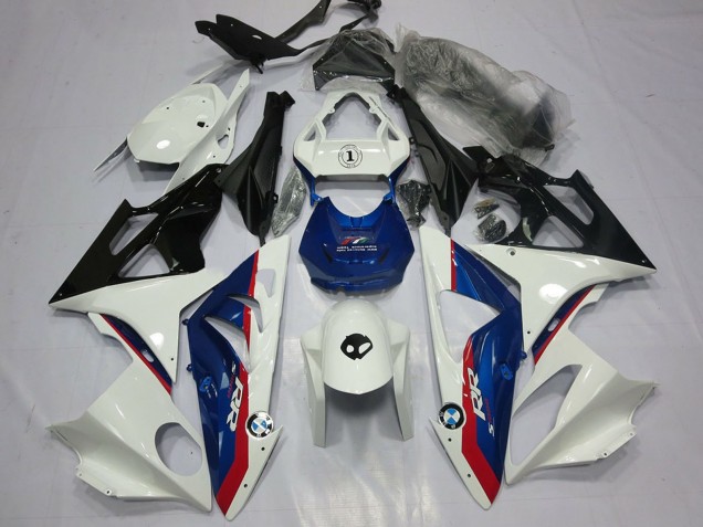 Venta Carenado Moto BMW S1000RR 2009-2014 - Blanco Rojo Azul Negro Brillante