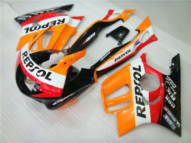Venta Carenado Moto Honda CBR600 F3 1995-1996 - Naranja Blanco Rojo Negro Brillante Repsol