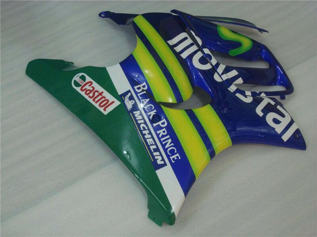 Venta Carenados Moto Honda CBR600 F3 1995-1996 - Azul Verde Amarillo MoviStar Rojo Castrol