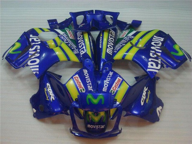 Venta Carenados Moto Honda CBR600 F3 1995-1996 - Azul Verde Amarillo MoviStar Rojo Castrol