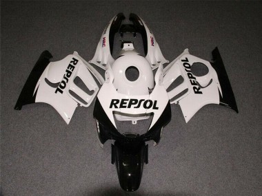 Venta Carenados Moto Honda CBR600 F3 1997-1998 - Blanco Negro Brillante Repsol