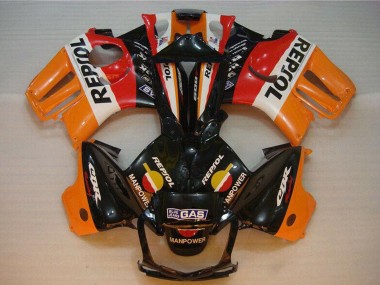 Venta Carenados Moto Honda CBR600 F3 1995-1996 - Naranja Blanco Rojo Negro Brillante Repsol