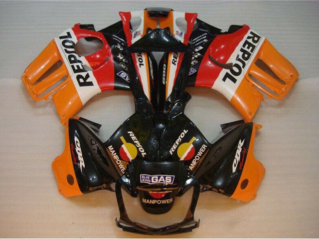 Venta Carenados Moto Honda CBR600 F3 1995-1996 - Naranja Blanco Rojo Negro Brillante Repsol