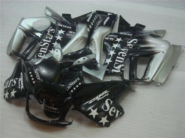 Venta Carenados Moto Honda CBR600 F3 1995-1996 - Plata Negro Brillante SevenStars