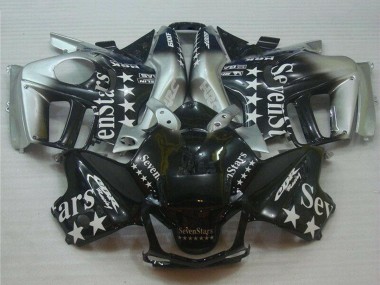 Venta Carenados Moto Honda CBR600 F3 1995-1996 - Plata Negro Brillante SevenStars