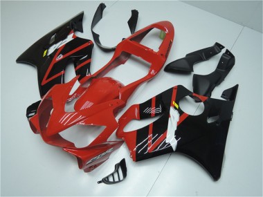 Venta Carenado Moto Honda CBR600 F4i 2001-2003 - Rojo Negro Brillante
