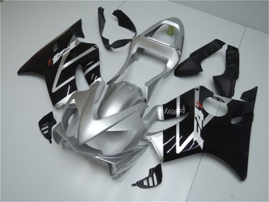 Venta Carenado Moto Honda CBR600 F4i 2001-2003 - Plata Negro Brillante