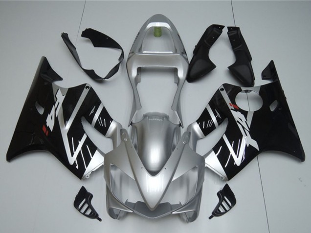 Venta Carenado Moto Honda CBR600 F4i 2001-2003 - Plata Negro Brillante