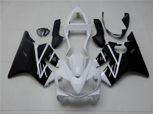 Venta Kits Carenado Moto Honda CBR600 F4i 2001-2003 - Blanco Negro Brillante