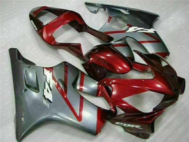 Venta Kits Carenado Moto Honda CBR600 F4i 2001-2003 - Plata Rojo