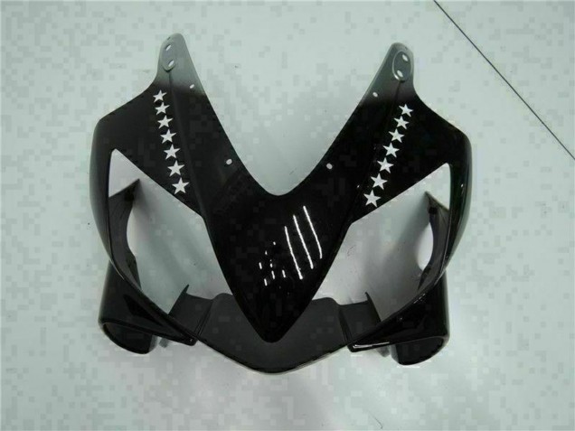 Venta Carenados Moto Honda CBR600 F4i 2001-2003 - Negro Brillante Plata SevenStars