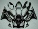 Venta Carenados Moto Honda CBR600 F4i 2001-2003 - Negro Brillante Plata SevenStars