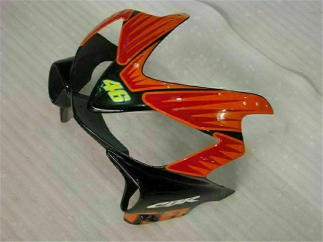 Venta Carenados Moto Honda CBR600 F4i 2001-2003 - Amarillo Naranja Negro Brillante Rossi 46