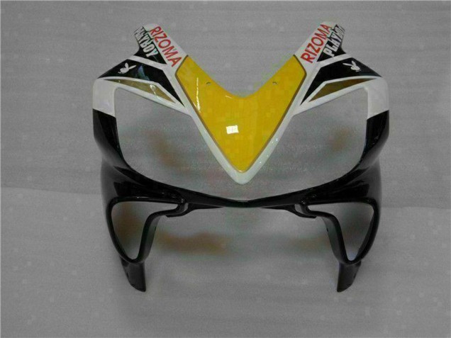 Venta Carenados Moto Honda CBR600 F4i 2001-2003 - Blanco Amarillo Negro Brillante Playboy