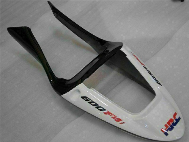 Venta Carenados Moto Honda CBR600 F4i 2001-2003 - Blanco Amarillo Negro Brillante Playboy