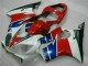 Venta Carenado Moto Honda CBR600 F4i 2001-2003 - Blanco Rojo Azul Negro