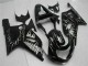 Venta Carenados Moto Suzuki GSXR 600/750 2001-2003 - Negro Brillante Plata Llama