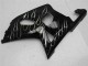 Venta Carenados Moto Suzuki GSXR 600/750 2001-2003 - Negro Brillante Plata Llama