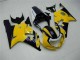 Venta Carenados Moto Suzuki GSXR 600/750 2001-2003 - Amarillo Azul Oscuro Negro Brillante