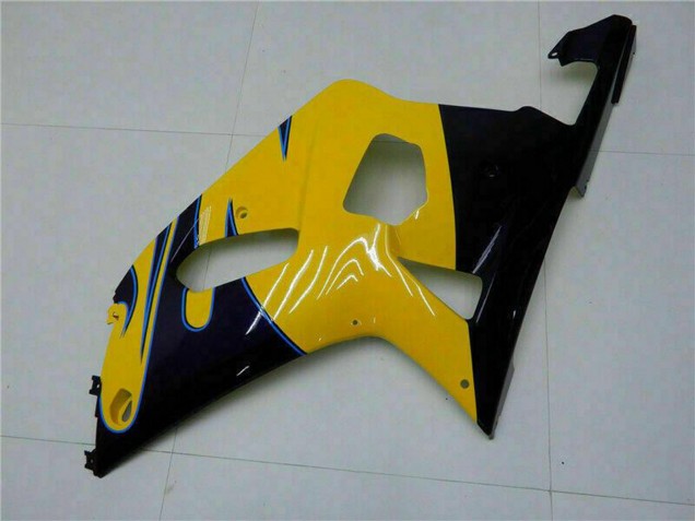 Venta Carenados Moto Suzuki GSXR 600/750 2001-2003 - Amarillo Azul Oscuro Negro Brillante
