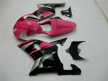 Venta Carenados Moto Suzuki GSXR 600/750 2001-2003 - Rosa Plata Negro Brillante