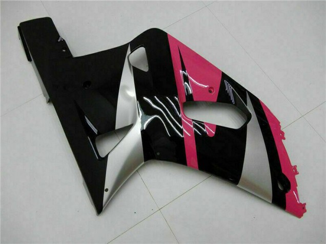 Venta Carenados Moto Suzuki GSXR 600/750 2001-2003 - Rosa Plata Negro Brillante