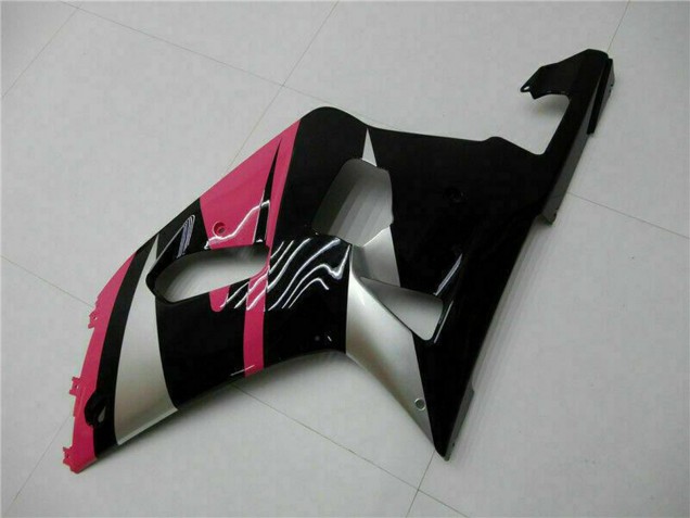 Venta Carenados Moto Suzuki GSXR 600/750 2001-2003 - Rosa Plata Negro Brillante