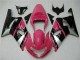 Venta Carenados Moto Suzuki GSXR 600/750 2001-2003 - Rosa Plata Negro Brillante