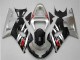 Venta Carenados Moto Suzuki GSXR 600/750 2001-2003 - Plata Negro Brillante Rojo