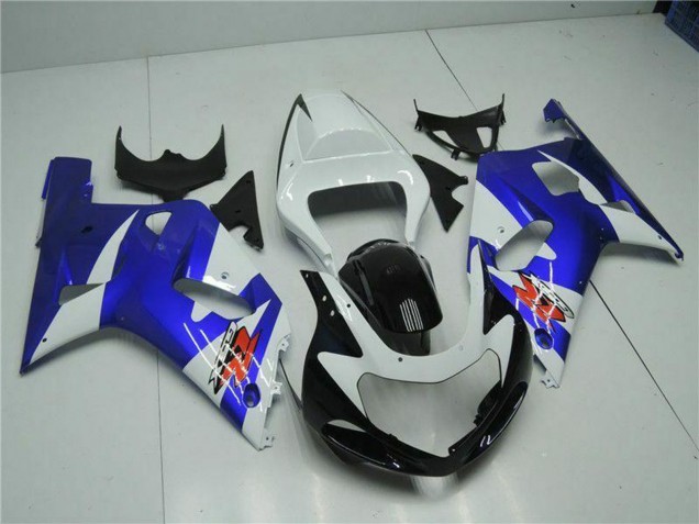 Venta Carenados Moto Suzuki GSXR 600/750 2001-2003 - Blanco Azul Negro