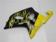Venta Carenados Moto Suzuki GSXR 600/750 2001-2003 - Negro Brillante Amarillo Llama
