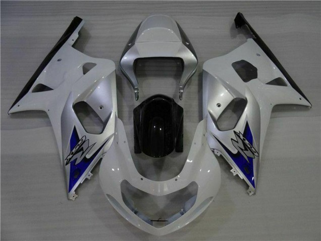 Venta Carenados Moto Suzuki GSXR 600/750 2001-2003 - Blanco Plata Azul Negro