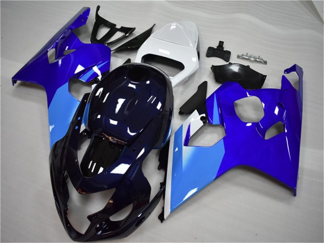 Venta Carenado Moto Suzuki GSXR 600/750 2004-2005 - Blanco Azul Negro