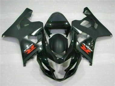 Venta Carenados Moto Suzuki GSXR 600/750 2004-2005 - Negro Brillante Negro Mate Rojo Calcomanía