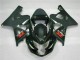 Venta Carenados Moto Suzuki GSXR 600/750 2004-2005 - Negro Brillante Negro Mate Rojo Calcomanía