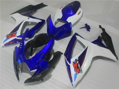 Venta Carenados Moto Suzuki GSXR 600/750 2006-2007 - Blanco Azul Negro Rojo