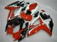 Venta Carenados Moto Suzuki GSXR 600/750 2006-2007 - Blanco Rojo Negro Brillante Raya