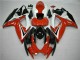 Venta Carenados Moto Suzuki GSXR 600/750 2006-2007 - Blanco Rojo Negro Brillante Raya