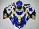 Venta Carenados Moto Suzuki GSXR 600/750 2008-2010 - Azul Amarillo Tiburón
