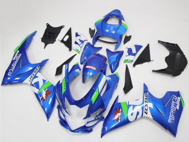 Venta Carenados Moto Suzuki GSXR 600/750 2011-2024 - Azul Blanco Verde