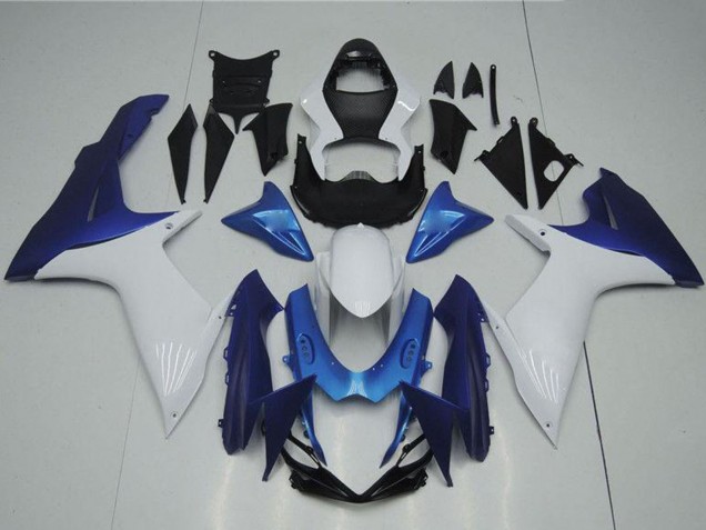 Venta Carenados Moto Suzuki GSXR 600/750 2011-2024 - Blanco Azul Claro