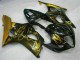Venta Carenados Moto Suzuki GSXR 1000 2003-2004 - Negro Brillante Oro Llama